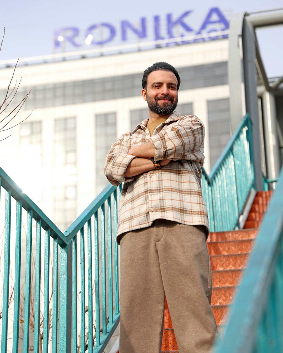 Professional interview setting